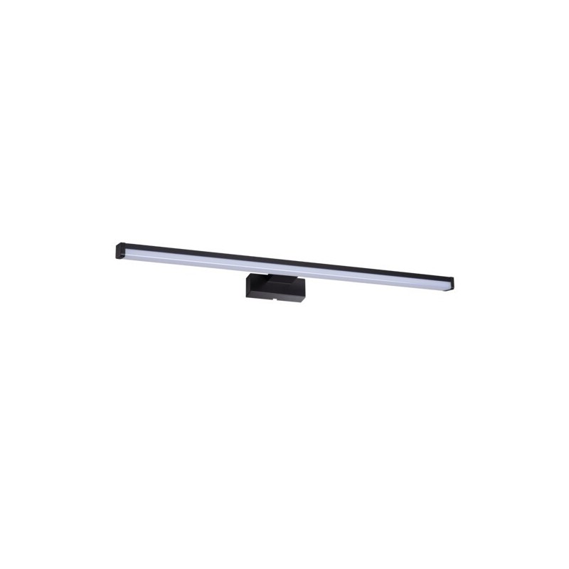 Sieninis šviestuvas ASTEN IP44 12W NW B 230V 910lm Aliuminio lydinys Plastikas Juoda