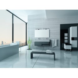 Sieninis šviestuvas ASTEN IP44 12W NW B 230V 910lm Aliuminio lydinys Plastikas Juoda