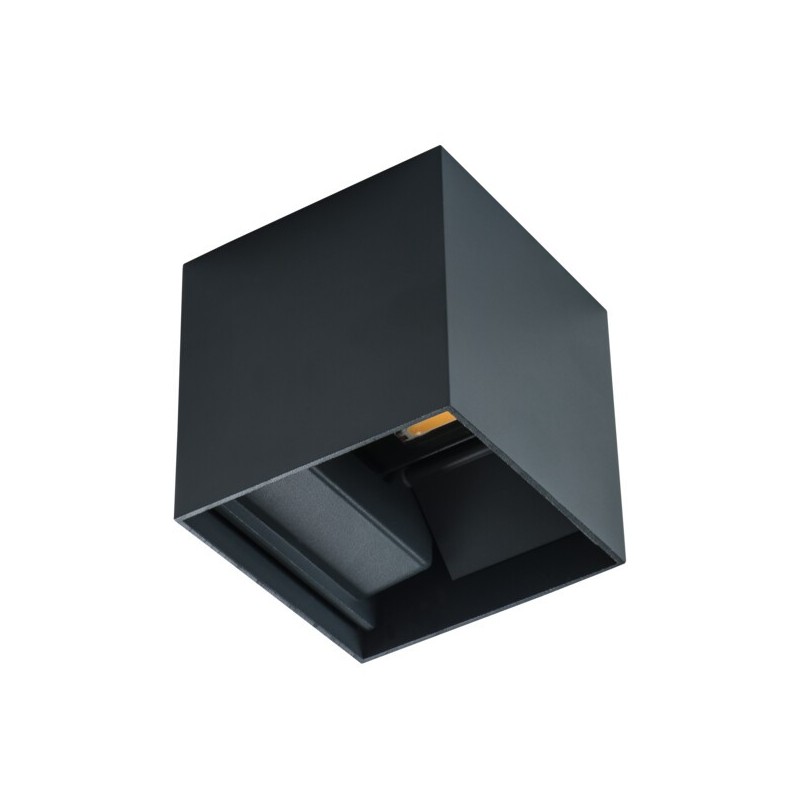 Sieninis lauko šviestuvas REKA LED EL 7W L-GR 230V 4000K 360lm IP54 Aliuminio lydinys Grafito