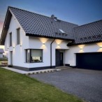 Sieninis lauko šviestuvas REKA LED EL 7W L-W 230V 4000K 500lm IP54 Aliuminio lydinys Balta