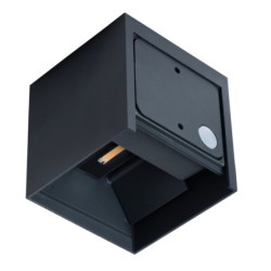 Sieninis lauko šviestuvas REKA LED EL 7W O-W 230V 4000K 510lm IP54 Aliuminio lydinys Balta