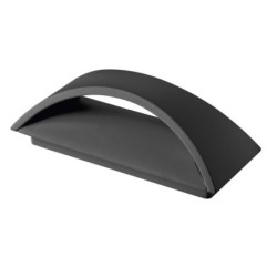 Sieninis lauko šviestuvas BISO LED EL 8W GR 230V 4000K 140lm IP54 Aliuminio lydinys Grafito