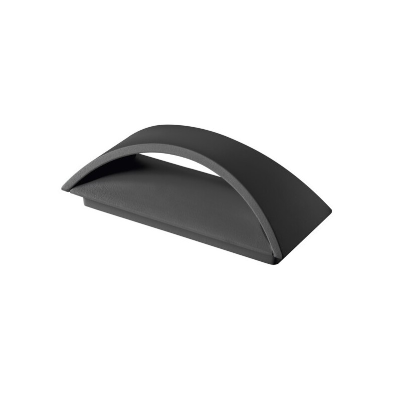 Sieninis lauko šviestuvas BISO LED EL 8W GR 230V 4000K 140lm IP54 Aliuminio lydinys Grafito