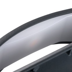 Sieninis lauko šviestuvas BISO LED EL 8W GR 230V 4000K 140lm IP54 Aliuminio lydinys Grafito