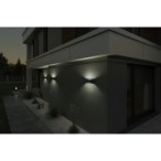 Sieninis lauko šviestuvas BISO LED EL 8W GR 230V 4000K 140lm IP54 Aliuminio lydinys Grafito