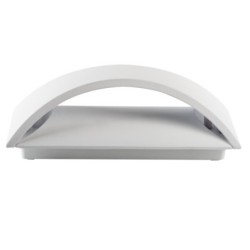 Sieninis lauko šviestuvas BISO LED EL 8W W 230V 4000K 375lm IP54 Aliuminio lydinys Balta
