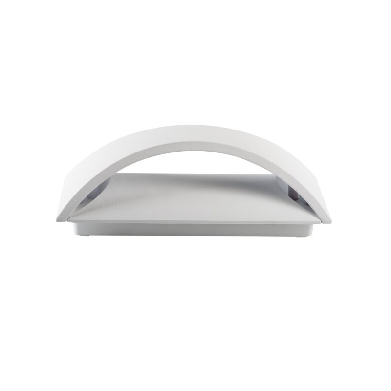 Sieninis lauko šviestuvas BISO LED EL 8W W 230V 4000K 375lm IP54 Aliuminio lydinys Balta