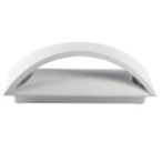 Sieninis lauko šviestuvas BISO LED EL 8W W 230V 4000K 375lm IP54 Aliuminio lydinys Balta