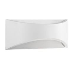 Sieninis lauko šviestuvas BISO LED EL 8W W 230V 4000K 375lm IP54 Aliuminio lydinys Balta