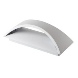 Sieninis lauko šviestuvas BISO LED EL 8W W 230V 4000K 375lm IP54 Aliuminio lydinys Balta