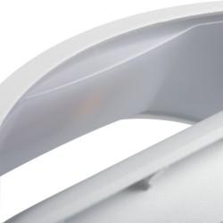 Sieninis lauko šviestuvas BISO LED EL 8W W 230V 4000K 375lm IP54 Aliuminio lydinys Balta