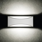 Sieninis lauko šviestuvas BISO LED EL 8W W 230V 4000K 375lm IP54 Aliuminio lydinys Balta
