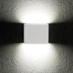 Sieninis lauko šviestuvas GARTO LED EL 8W W 230V 4000K 350lm IP54 Aliuminio lydinys Plastikas Balta