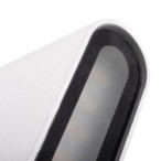 Sieninis lauko šviestuvas GARTO LED EL 8W W 230V 4000K 350lm IP54 Aliuminio lydinys Plastikas Balta