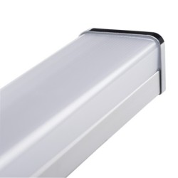 Sieninis šviestuvas ASTEN LED IP44 8W NW 230V 660lm Aliuminio lydinys Plastikas Chromo