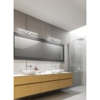 Sieninis šviestuvas ASTEN LED IP44 12W NW 230V 1010lm Aliuminio lydinys Plastikas Chromo