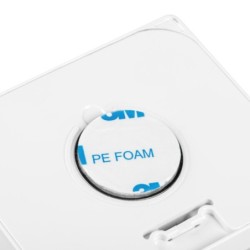 Sieninis šviestuvas IRS3xAAA LED PIR W NW 0,3W 3x1,5 DC 4000K 10lm IP54 Plastikas Balta