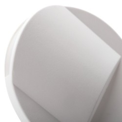 Sieninis šviestuvas ERINUS LED L B-WW 0,8W 12V DC 3000K 15lm IP20 Plastikas Juoda