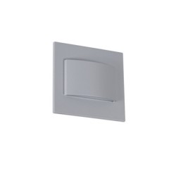 Sieninis šviestuvas ERINUS LED LL GR-WW 1,5W 12V DC 3000K 30lm IP20 Plastikas Pilka