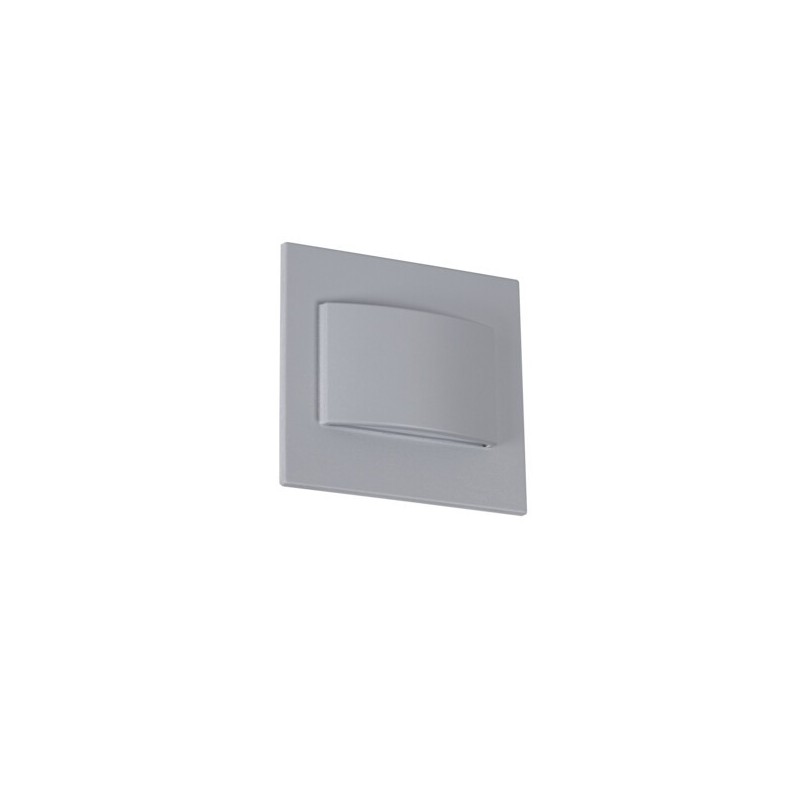 Sieninis šviestuvas ERINUS LED LL GR-WW 1,5W 12V DC 3000K 30lm IP20 Plastikas Pilka