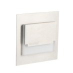 Sieninis šviestuvas SABIK MINI LED WW 0,8W 12V DC 3000K 13lm IP20 Poliruotas nerūdijantis plienas Plastikas Nerūdijančio plieno