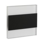 Sieninis šviestuvas TERRA LED B-NW 0,8W 12V DC 4000K 14lm IP20 Poliruotas nerūdijantis plienas Plastikas Juoda