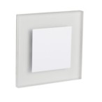 Sieninis šviestuvas APUS LED W NW 0,8W 12V DC 4000K 14lm IP20 Poliruotas nerūdijantis plienas Plastikas Balta