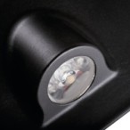 Sieninis šviestuvas MEFIS LED B-NW 0,7W 12V DC 4000K 35lm IP20 Plastikas Juoda
