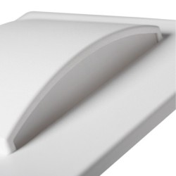 Sieninis šviestuvas ERINUS LED O W WW 0,8W 12V DC 3000K 15lm IP20 Plastikas Balta