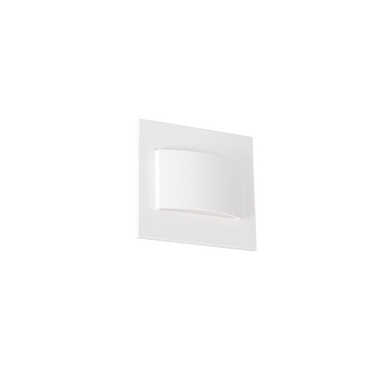 Sieninis šviestuvas ERINUS LED LL W NW 1,5W 12V DC 4000K 30lm IP20 Plastikas Balta