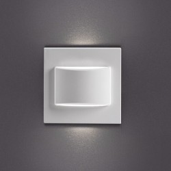 Sieninis šviestuvas ERINUS LED LL W NW 1,5W 12V DC 4000K 30lm IP20 Plastikas Balta