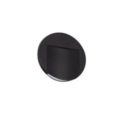 Sieninis šviestuvas ERINUS LED O B-NW 0,8W 12V DC 4000K 15lm IP20 Plastikas Juoda
