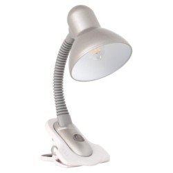 Stalinis šviestuvas SUZI HR-60-SR E27 230V Plienas Plastikas Sidabro