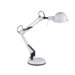 Stalinis šviestuvas PIXA KT-40-W E14 230V Plastikas, metalas Metalas Balta