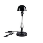 Stalinis šviestuvas PIXA KT-40-B E14 230V Plastikas, metalas Metalas Juoda