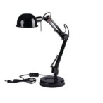 Stalinis šviestuvas PIXA KT-40-B E14 230V Plastikas, metalas Metalas Juoda