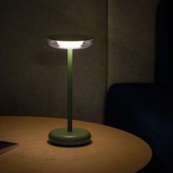 Stalinis šviestuvas FLUXY LED IP44 GN SMD 1,7W 3,7 DC 18650 ACCU Plastikas, metalas Plastikas Žalia