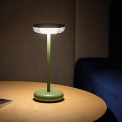 Stalinis šviestuvas FLUXY LED IP44 GN SMD 1,7W 3,7 DC 18650 ACCU Plastikas, metalas Plastikas Žalia
