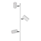 Toršeras EVALO FL 3xGU10 W SR PAR16 230V II Aliuminio lydinys Balta