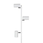 Toršeras EVALO FL 3xGU10 W SR PAR16 230V II Aliuminio lydinys Balta