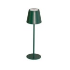 Stalinis šviestuvas INITA LED IP54 GN SMD 1,2W 3,7 DC 18650 ACCU 3000K 165lm Metalas, Aliuminio lydinys Žalia