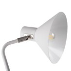 Stalinis šviestuvas NEDIA E14 W 230V Plienas Balta