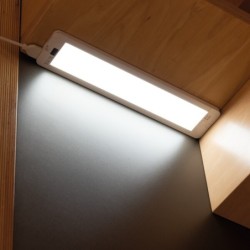 Baldinis šviestuvas DAXA-M-IR 5W CCTDIM W LED SMD 24 DC IP20 Plastikas Balta