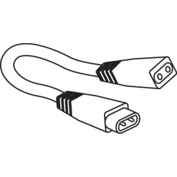 Baldinio šviestuvo priedas šviestuvas LINUS LINK 250V AC Plastikas Balta