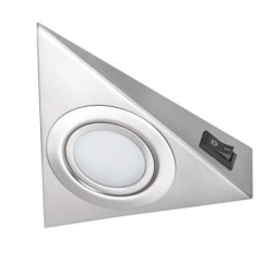 Baldinis šviestuvas ZEPO LFD-T02/S-C/M G4 12V AC/DC IP20 Plienas Stiklas Matinė chromo