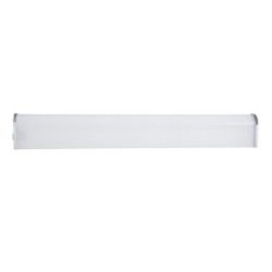 Sieninis šviestuvas ROLSO LED IP44 15W NW SMD 230V 1470lm (Neutrali balta) Aliuminio lydinys Plastikas Balta, chromo