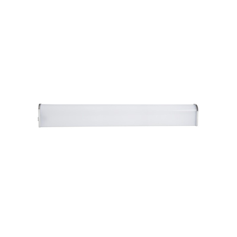 Sieninis šviestuvas ROLSO LED IP44 15W NW SMD 230V 1470lm (Neutrali balta) Aliuminio lydinys Plastikas Balta, chromo