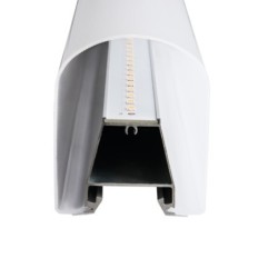 Sieninis šviestuvas ROLSO LED IP44 15W NW SMD 230V 1470lm (Neutrali balta) Aliuminio lydinys Plastikas Balta, chromo