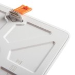 LED Panelė AREL DL 14W NW 230V 4000K 1300lm IP65/20 (Neutrali balta) Aliuminio lydinys PMMA Balta