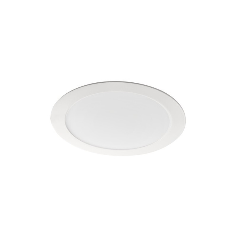 LED Panelė ROUNDA V2LED18W WW W 18W 230V 3000K 1200lm IP44/20 (Šilta balta) Aliuminio lydinys Plastikas Balta